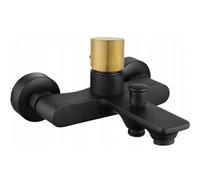 Mexen Royo One grifo de bañera, negro/dorado - 72230-75 4623 5907709112889
