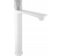 Mexen Royo One grifo de lavabo alto, blanco/cromo - 72211-22 4605 5907709112742