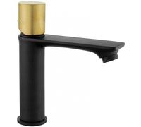 Mexen Royo One grifo de lavabo, negro/dorado - 72201-75 4599 5907709112759