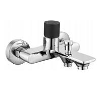 Mexen Royo One grifo para bañera, cromo/negro - 72231-07 4616 5907709112865