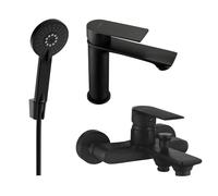 Mexen Royo R40 juego de bañera, negro - 72203R40-70 3299 5907709197541