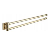 Mexen Rufo doble perchero giratorio para toallas, dorado - 7050925-50 952 5907709126534