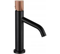Mexen Rumba One grifo de lavabo, negro/oro rosa - 73501-76 4524 5907709109988