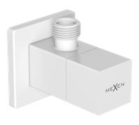 Mexen S válvula angular para grifo 1/2"x3/8", blanco - 79971-20 31280 5905315054500