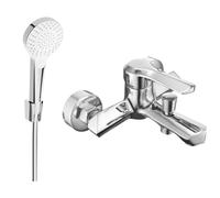 Mexen Sabre R05 grifo de bañera con conjunto de ducha, cromo - 7213R05-00 3130 5907709195912