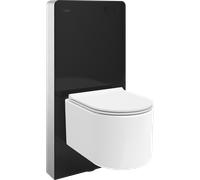 Mexen Sofia conjunto empotrado WC bastidor neumático Tex Air G con taza WC Tornado y asiento de cierre suave, blanco - 101579 5907931047430