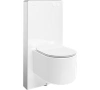 Mexen Sofia Conjunto sobreponer WC estructura neumática Tex Air G con taza WC y asiento de cierre suave, blanco 101517 5907931046860