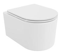 Mexen Sofia inodoro Rimless con asiento de cierre suave slim, duroplast, blanco brillante - 30540300 4342 5907709115958