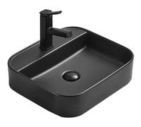 Mexen Sofia lavabo de encimera 40 x 40 cm, negro mate - 22154085 21929 5907709157828