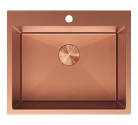 Mexen Solix fregadero de acero inoxidable de 1 seno 600 x 500 mm, cobre HC - 6408601000-65HC 78947 5905315981875