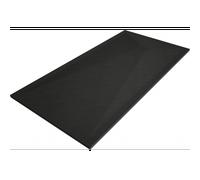 Mexen Stone+ plato de ducha rectangular de composite 180 x 70 cm, negro, cubierta negra - 44707018-B 24992 5905315223777