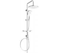 Mexen T17 columna de ducha, cromo/blanco - 798171793-02 1648 5907709140929