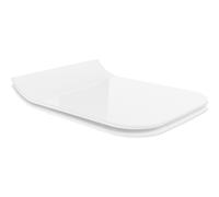 Mexen tapa de caída lenta slim, duroplast, blanco brillo - 39080100 5269 5907709112445
