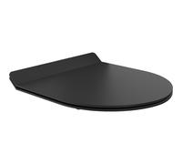 Mexen tapa de cierre lento slim, duroplast, negro mate - 39010185 5909 5907709126381