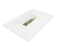 Mexen Toro plato de ducha rectangular SMC 100 x 90 cm, blanco, cubierta dorada - 43109010-G 25342 5905315227348