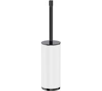 Mexen Triv cepillo de inodoro de pie, blanco/chrome negro - 70A33073-73W 94588 5905315735614