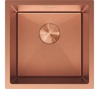 Mexen Trixo fregadero de acero 1-cubeta 440 x 440 mm, cobre HC - 6413441000-65HC 78971 5905315982117