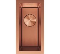 Mexen Trixo fregadero de acero inoxidable de 1 cámara 230 x 440 mm, cobre HC - 6411221000-65HC 78955 5905315981950