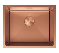 Mexen Trixo fregadero de acero inoxidable de 1 cubeta 540 x 440 mm, cobre - 6414541000-65 78983 5905315982186