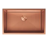 Mexen Trixo fregadero de acero inoxidable de 1 seno 750 x 440 mm, cobre HC - 6415751000-65HC 78992 5905315982278