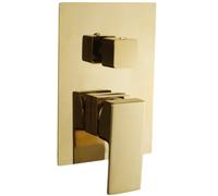 Mexen Uno grifo de bañera empotrado, dorado - 71435-50 5204 5907709174979