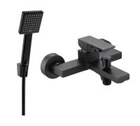 Mexen Uno R45 grifo de bañera con set de ducha, negro - 7143R45-70 5788 5907709188945