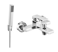 Mexen Uno R77 grifo de bañera con set de ducha, cromo - 7143R77-00 5780 5907709188860