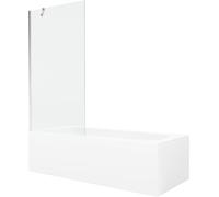 Mexen Vega - Bañera rectangular (150 x 70 cm, con revestimiento y puerta plegable de 90 cm)