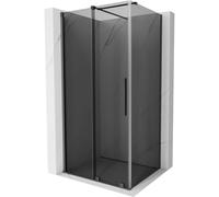 Mexen Velar cabina de ducha corredera 110 x 120 cm, grafito, gris arma cepillado - 871-110-120-41-66 48748 5905315295842