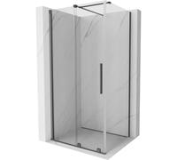 Mexen Velar cabina de ducha corredera 120 x 80 cm, transparente, metal de arma - 871-120-080-01-95 40832 5905315285799