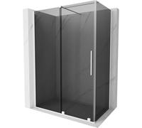 Mexen Velar cabina de ducha corredera 140 x 80 cm, grafito, blanco - 871-140-080-41-20 47008 5905315293213