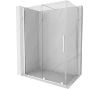 Mexen Velar cabina de ducha corredera 160 x 90 cm, transparente, blanca - 871-160-090-01-20 24173 5905315216625