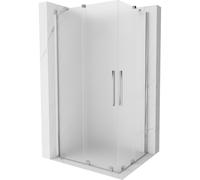 Mexen Velar Duo cabina de ducha corredera 90 x 80 cm, escarcha, cromo - 871-090-080-32-01 49376 5905315297969