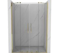 Mexen Velar Duo puertas de ducha correderas 140 cm, transparente, doradas - 871-140-000-02-50 24028 5905315215178