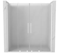Mexen Velar Duo puertas de ducha correderas 180 cm, escarchado, blanco - 871-180-000-32-20 50462 5905315299178