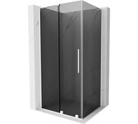 Mexen Velar L cabina de ducha corredera 100 x 80 cm, grafito, blanco - 871-100-080-43-20 44926 5905315309792