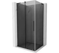 Mexen Velar L cabina de ducha corredera 120 x 80 cm, grafito, gris arma cepillado - 871-120-080-43-66 45320 5905315311559