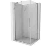 Mexen Velar L cabina de ducha corredera 90 x 80 cm, transparente, cromo - 871-090-080-03-01 42675 5905315302991