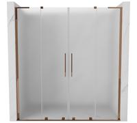 Mexen Velar L Duo puertas de ducha correderas 170 cm, escarchado, oro rosa - 871-170-003-32-60 50883 5905315342416