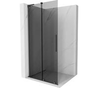 Mexen Velar L panel de ducha corredizo Walk-in 90 x 200 cm, grafito 8 mm, gris pistola cepillado - 871-090-003-43-66 42646 5905315302816