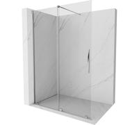 Mexen Velar mampara de ducha corredera Walk-in 160 x 200 cm, transparente 8 mm, cromo - 871-160-000-03-01 23932 5905315214225