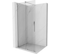 Mexen Velar mampara de ducha corredera Walk-in 90 x 200 cm, transparente 8 mm, cromo - 871-090-000-03-01 23925 5905315214157