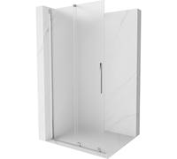 Mexen Velar mampara de ducha deslizante Walk-in 75 x 200 cm, escarchado 8 mm, cromo - 871-075-000-33-01 40186 5905315283146