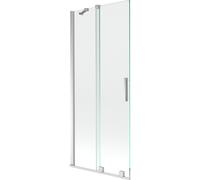 Mexen Velar pantalla de bañera de 2 hojas deslizantes 85 x 150 cm, transparente, cromo - 896-085-000-01-01 24345 5905315220639