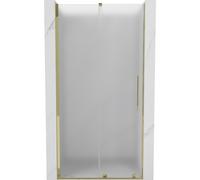 Mexen Velar puerta de ducha corredera 90 cm, escarcha, dorado - 871-090-000-31-50 39035 5905315281456