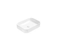 Mexen Vena lavabo sobre encimera 50 x 37 cm, blanco - 22195000 16002 5907709158184