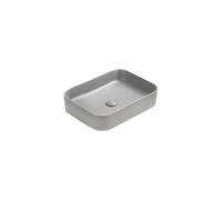 Mexen Vena lavabo sobre encimera 50 x 37 cm, gris claro mate - 22195061 16003 5907709158191