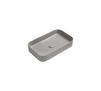 Mexen Vena lavabo sobre encimera 71 x 37 cm, gris claro mate - 22196061 16006 5907709158221