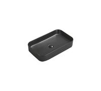 Mexen Vena lavabo sobre encimera 71 x 37 cm, negro mate - 22196085 16007 5907709158238