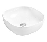 Mexen Vera lavabo sobre encimera 42 x 42 cm, blanco - 21074100 1195 5903163381649